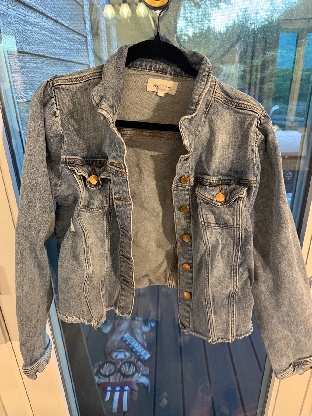 Dear John Light Wash Blue Denim Jacket